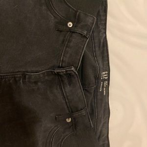 Black maternity jeans